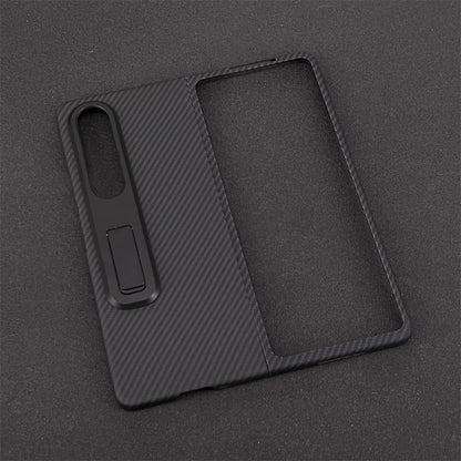 Oatsbasf Luxury Pure Carbon Fiber Case for Samsung Foldable Smartphones