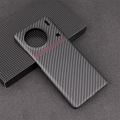 Oatsbasf Luxury Pure Carbon Fiber Case for vivo X90 Series Smartphones