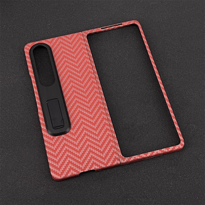 Oatsbasf Luxury Pure Carbon Fiber Case for Samsung Foldable Smartphones