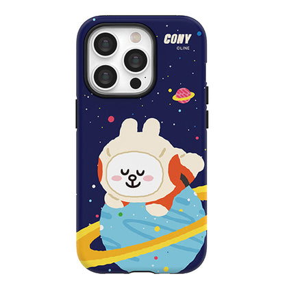 Line Friends Space Dual Layer TPU+PC Shockproof Guard Up Combo Case Cover