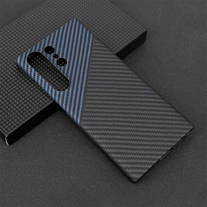 Oatsbasf Luxury Pure Aramid Fiber Case for Samsung Galaxy S23 Series Smartphones