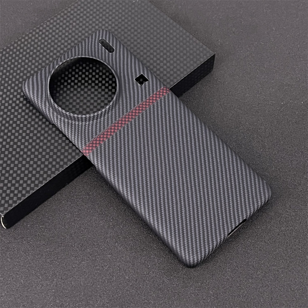 Oatsbasf Luxury Pure Carbon Fiber Case for vivo X90 Series Smartphones