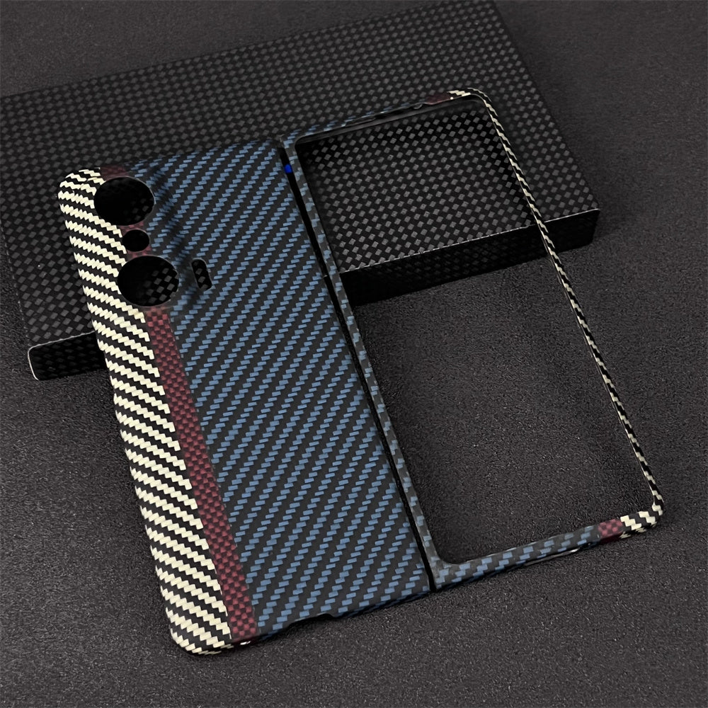 Oatsbasf Luxury Pure Carbon Fiber Case for Honor Foldable Smartphones