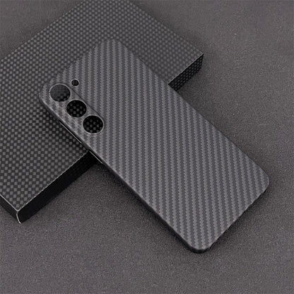 Oatsbasf Luxury Pure Aramid Fiber Case for Samsung Galaxy S23 Series Smartphones