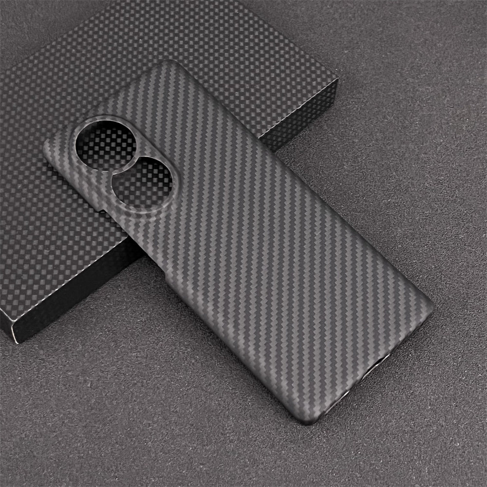 Oatsbasf Luxury Pure Carbon Fiber Case for Honor Smartphones