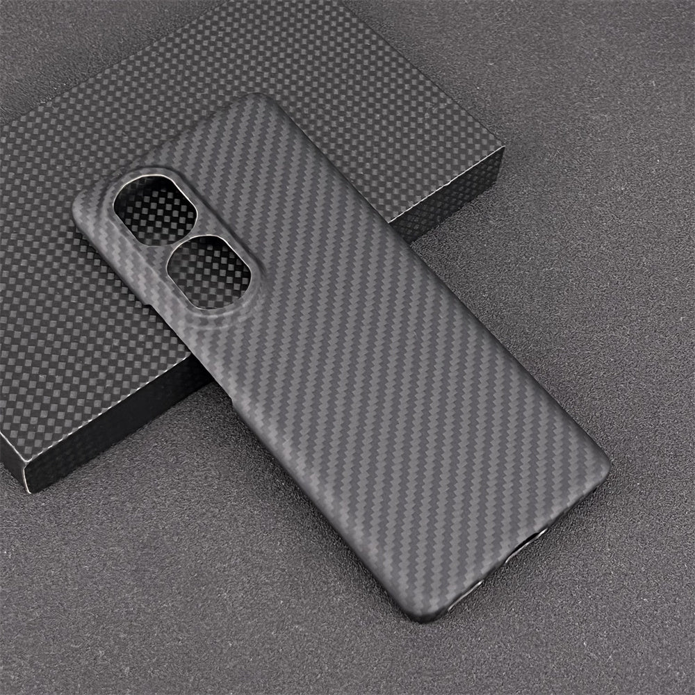 Oatsbasf Luxury Pure Carbon Fiber Case for Honor Smartphones