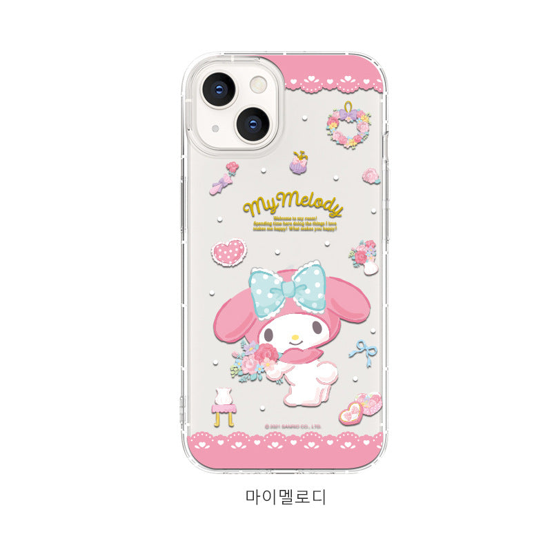 Sanrio Characters Air Cushion Shockproof Soft Back Cover Case