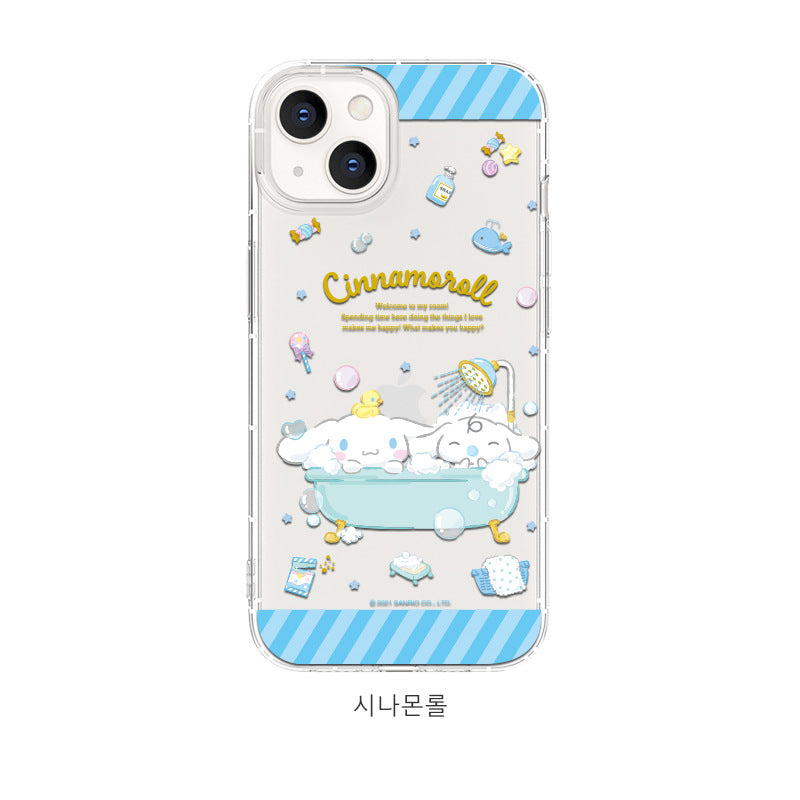 Sanrio Characters Air Cushion Shockproof Soft Back Cover Case