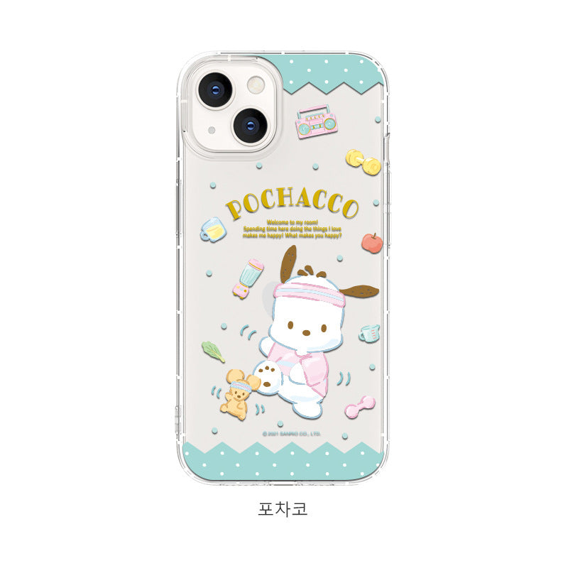 Sanrio Characters Air Cushion Shockproof Soft Back Cover Case