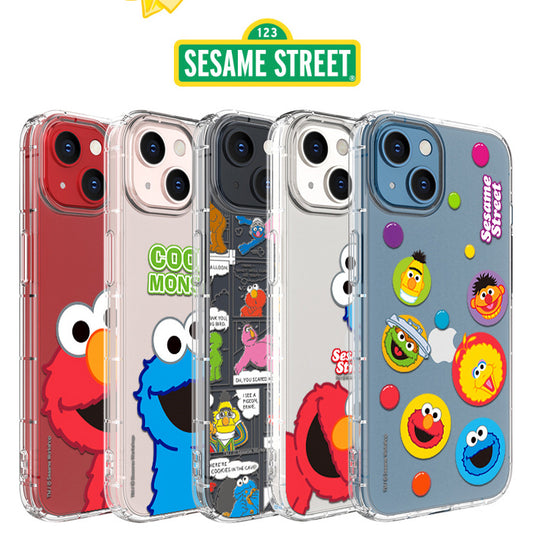 Sesame Street Air Cushion Shockproof Soft Back Cover Case