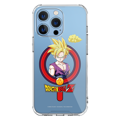 UKA Dragon Ball Z Anti-fall Clear PC+TPU Magnetic MagSafe Case Cover