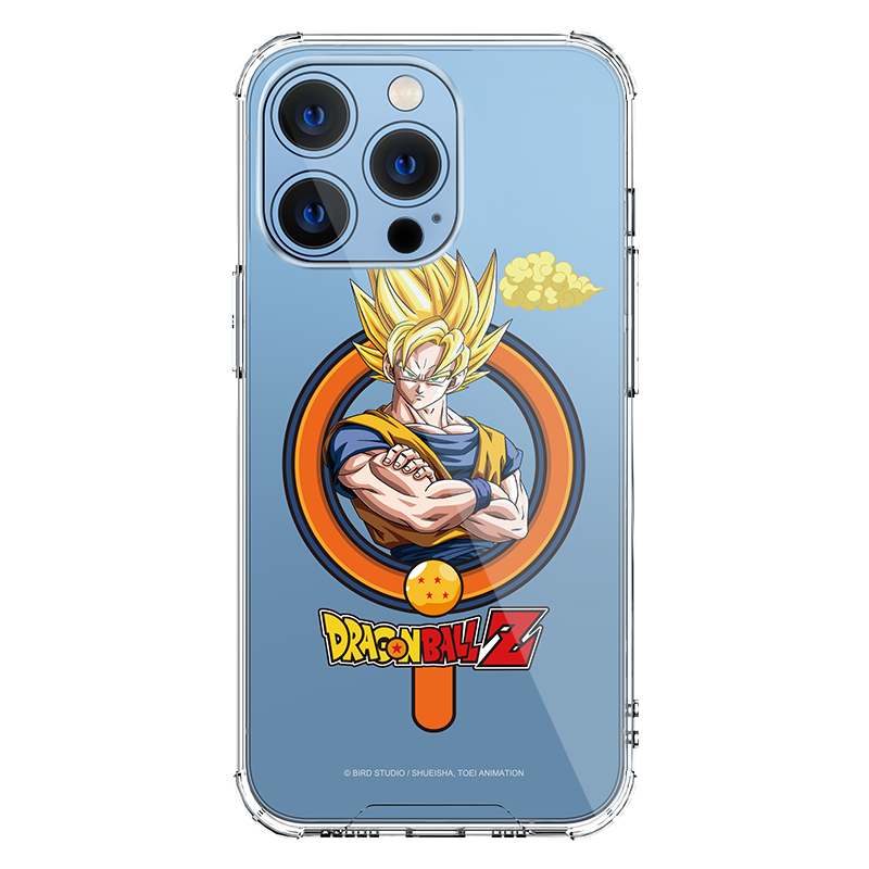 UKA Dragon Ball Z Anti-fall Clear PC+TPU Magnetic MagSafe Case Cover