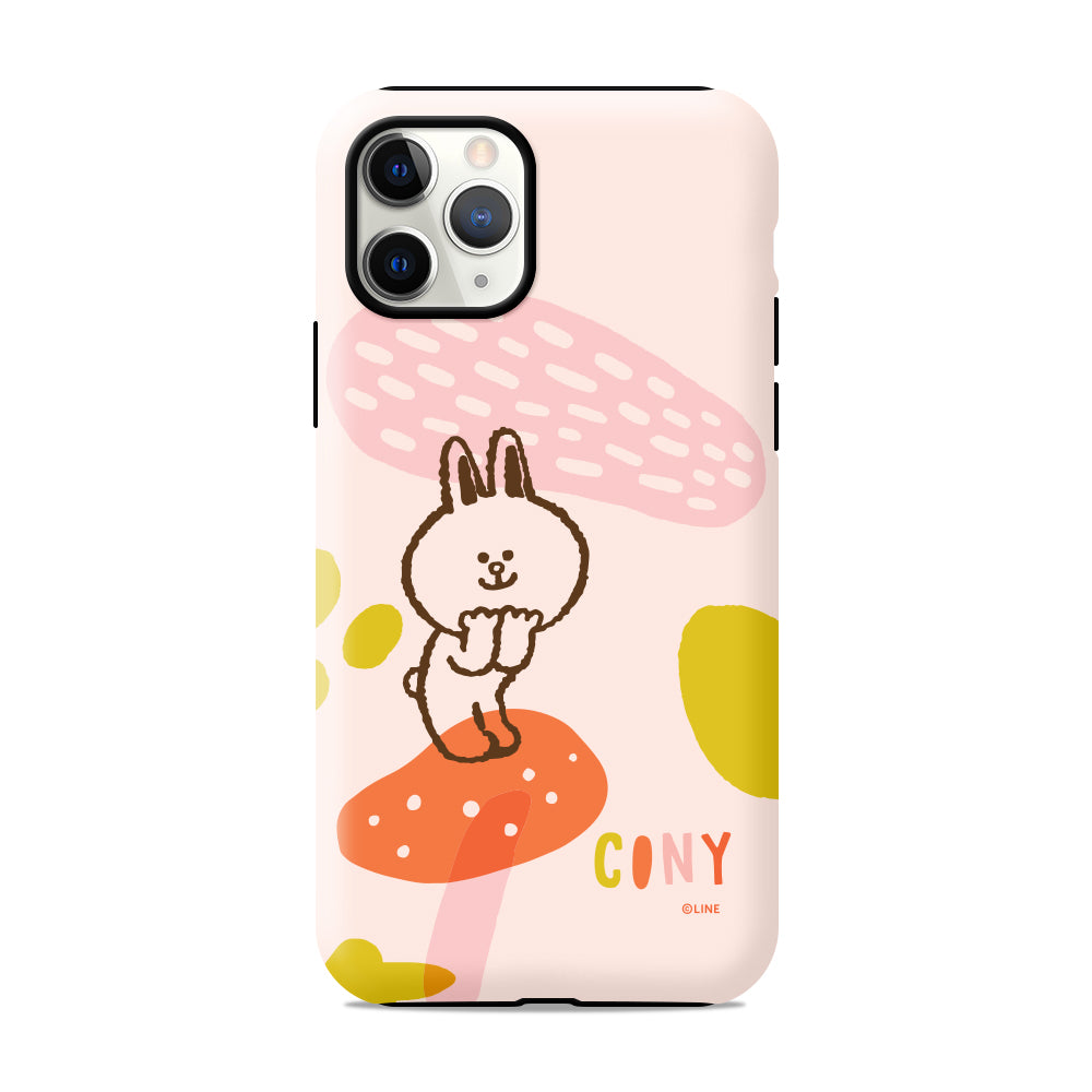 Line Friends Dual Layer TPU+PC Shockproof Guard Up Case Cover