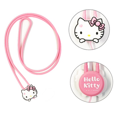 GARMMA Hello Kitty & My Melody Anti-lost Silicone Strap Universal Lanyard