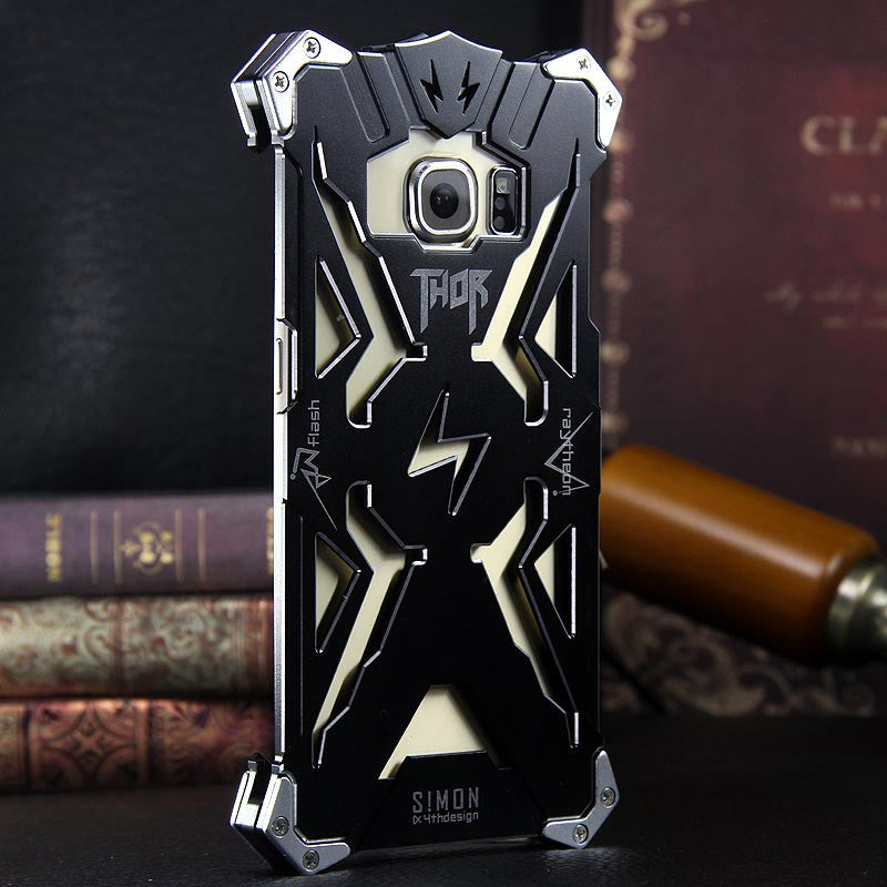 SIMON THOR Aviation Aluminum Alloy Shockproof Armor Metal Case Cover