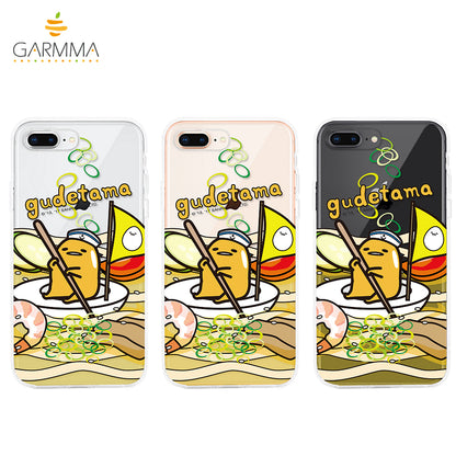 GARMMA gudetama Shockproof Air Barrier Transparent TPU Soft Back Cover Case