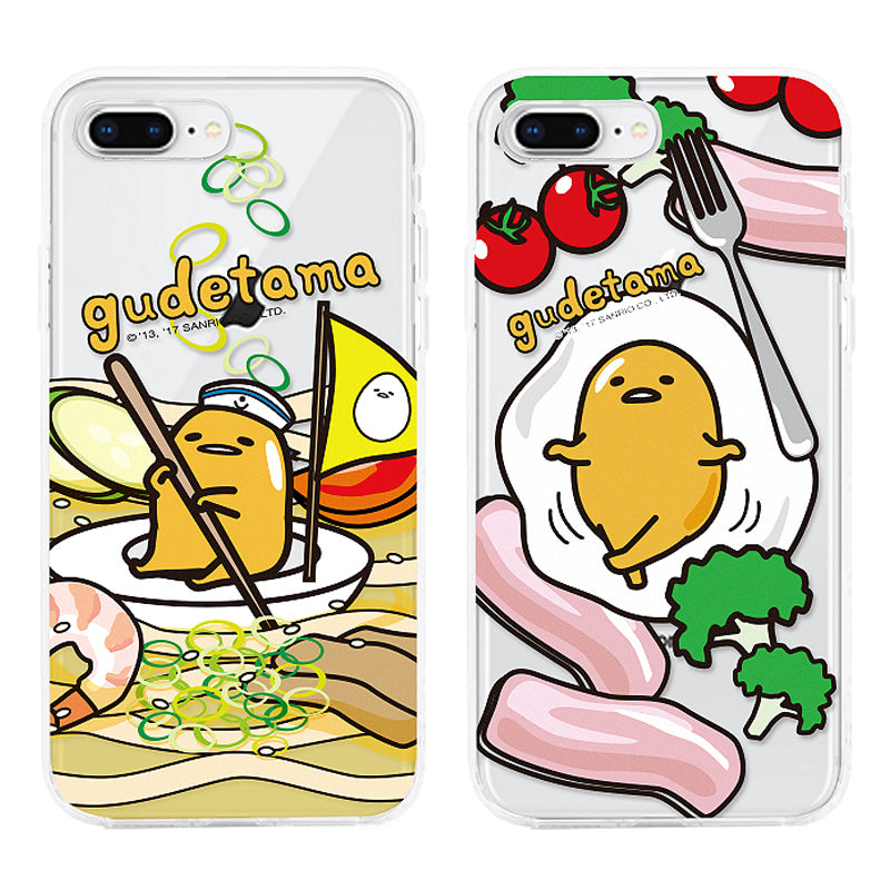 GARMMA gudetama Shockproof Air Barrier Transparent TPU Soft Back Cover Case