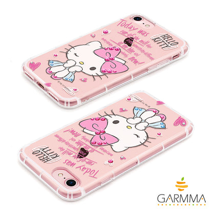 GARMMA Hello Kitty & My Melody & Little Twin Stars Swarovski Crystal Air Cushion Soft Back Case Cover