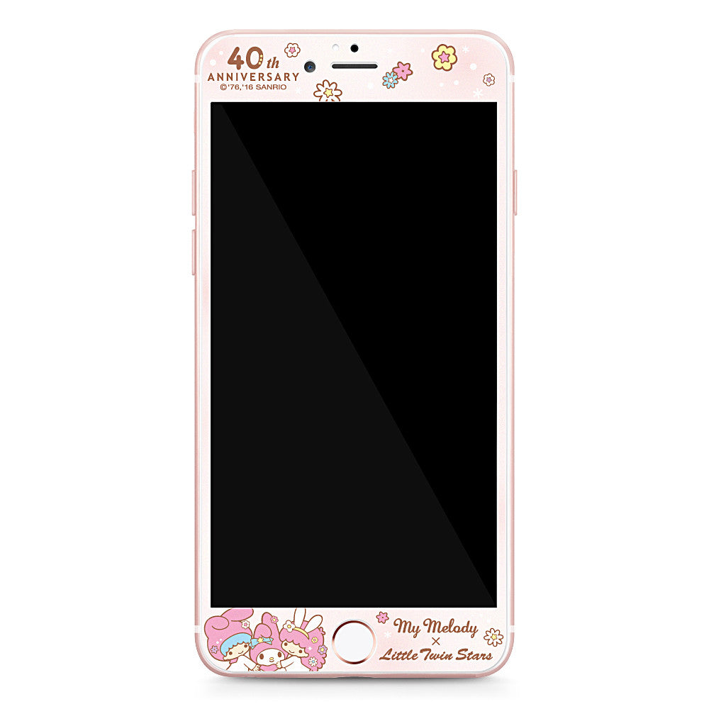 GARMMA My Melody & Little Twin Stars Tempered Glass Screen Protector for iPhone 6S Plus/6S/6 Plus/6