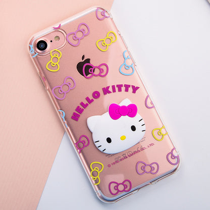 GARMMA Hello Kitty 3D TPU Soft Back Cover Case for Apple iPhone 8/7