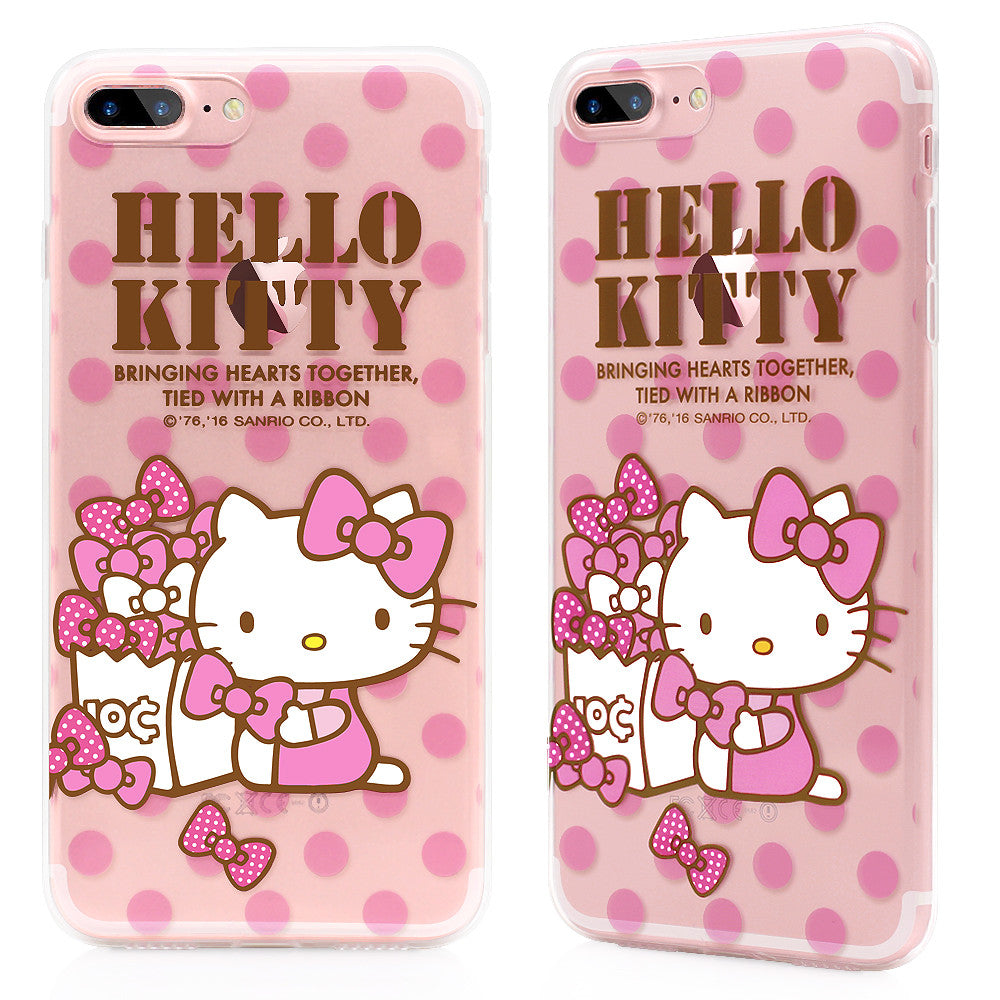 GARMMA Hello Kitty & My Melody & Little Twin Stars Transparent Soft TPU Case Cover