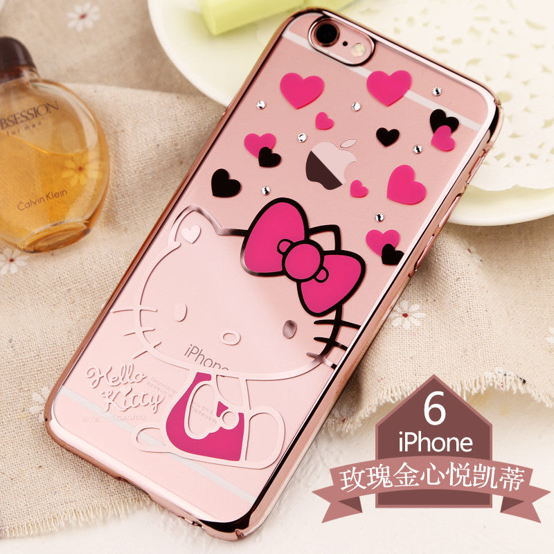 X-Doria Hello Kitty Engage Icon Diamonds Hard PC Case for Apple iPhone 6S/6