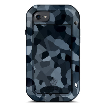 LOVE MEI Powerful Camouflage Shockproof Metal Heavy Duty Case Cover