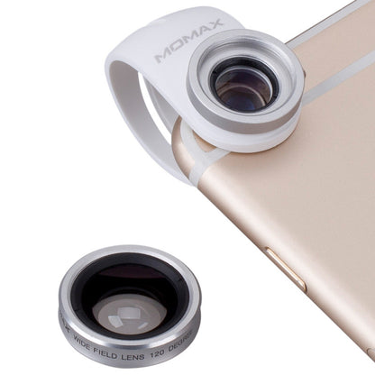 MOMAX X-Lens Macro + Wide-angle + Fisheye + CPL + Telephoto Clip-on Camera Lens Kit