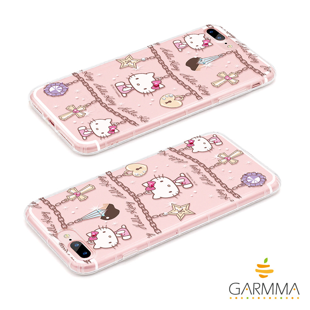 GARMMA Hello Kitty & My Melody & Little Twin Stars Bling Diamonds Air Cushion Soft Back Cover Case