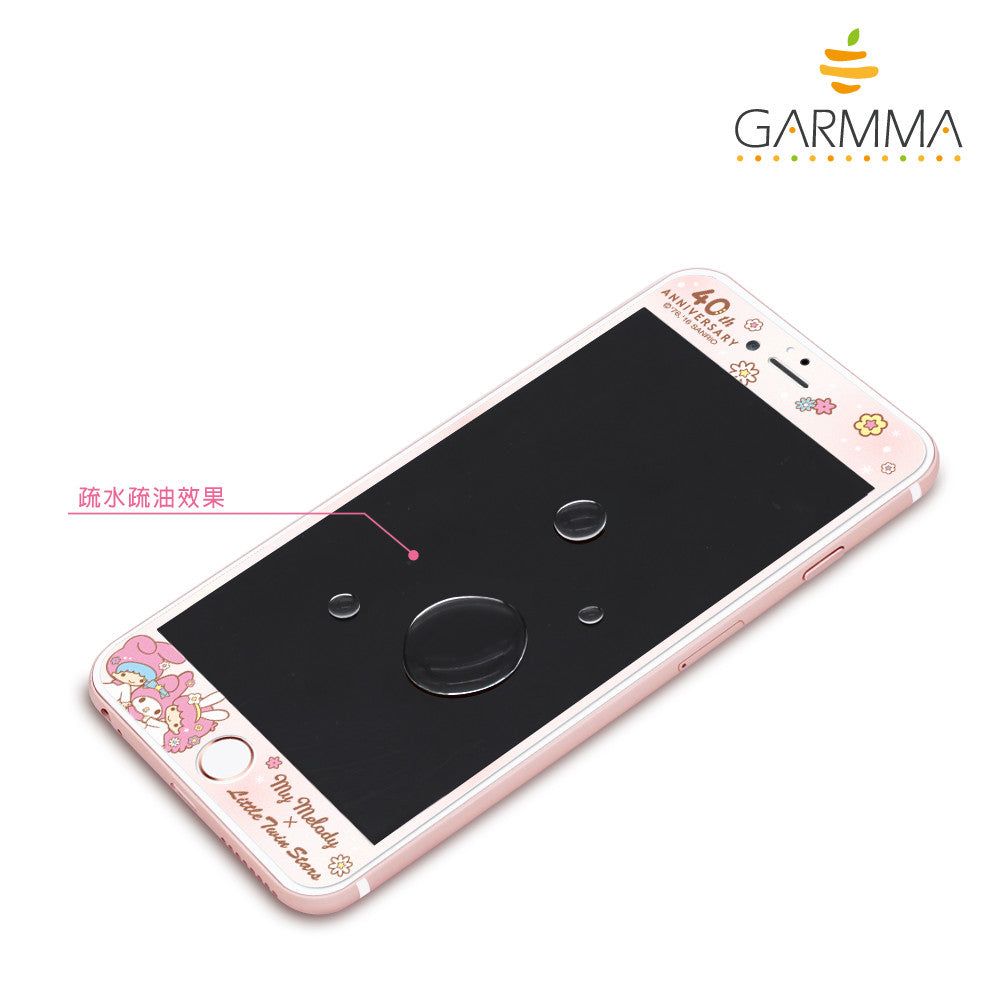 GARMMA My Melody & Little Twin Stars Tempered Glass Screen Protector for iPhone 6S Plus/6S/6 Plus/6