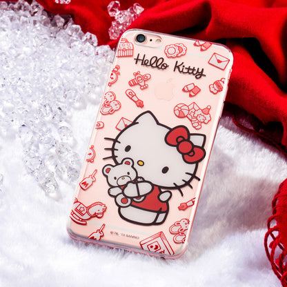 X-Doria Hello Kitty Transparent TPU Soft Cover Case for Apple iPhone 6S/6