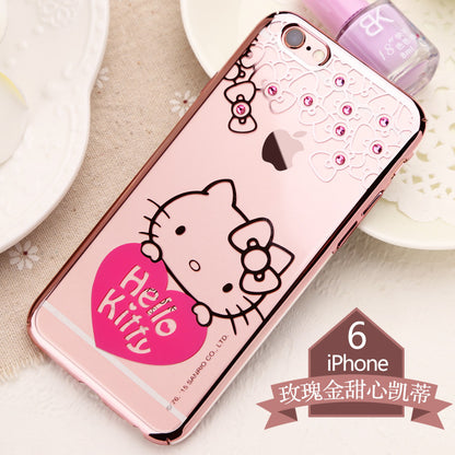 X-Doria Hello Kitty Engage Icon Diamonds Hard PC Case for Apple iPhone 6S/6