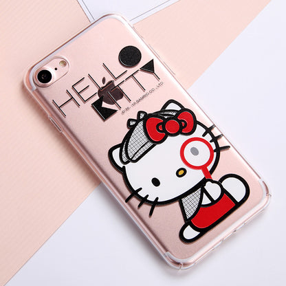 X-Doria Hello Kitty Spice Slim Transparent PC Cover Case for Apple iPhone