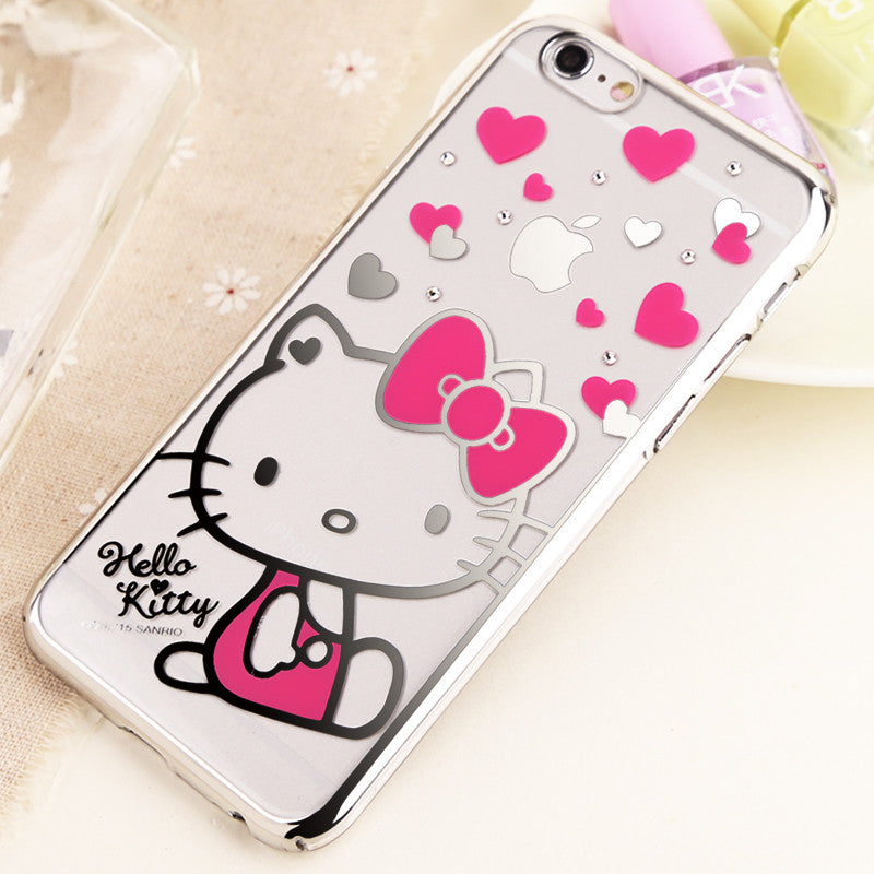 X-Doria Hello Kitty Engage Icon Diamonds Hard PC Case for Apple iPhone 6S/6