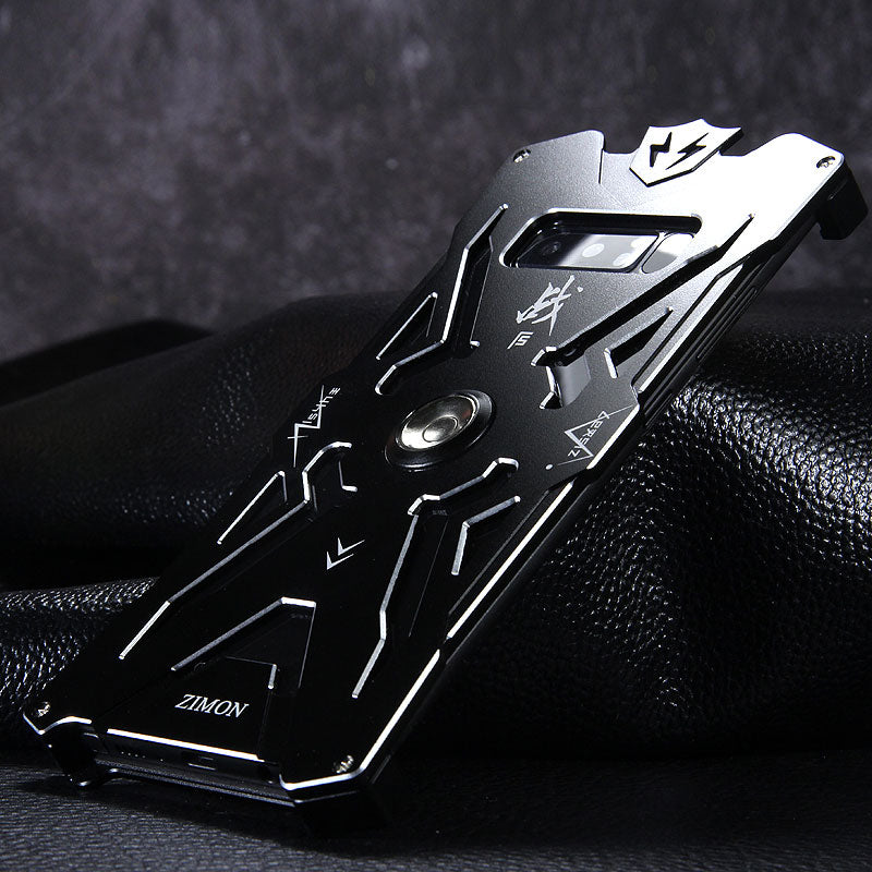 SIMON THOR Magnetic Bracket Aviation Aluminum Alloy Shockproof Armor Metal Case Cover