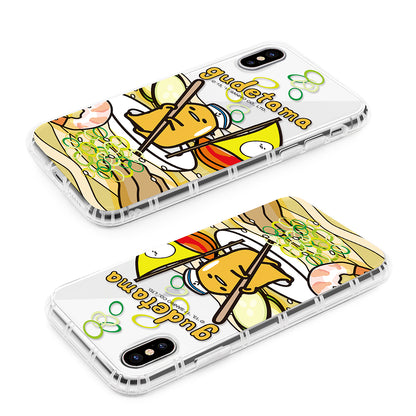 GARMMA gudetama Shockproof Air Barrier Transparent TPU Soft Back Cover Case