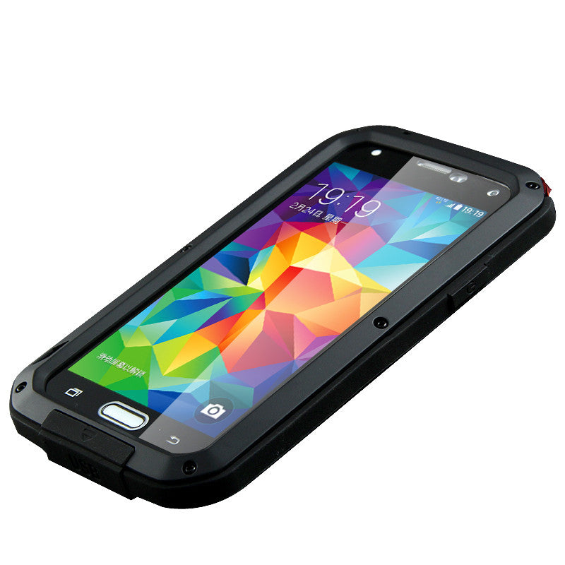 LOVE MEI Powerful Shockproof Metal Heavy Duty Case Cover for Android Smartphones