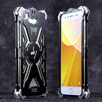 SIMON THOR Aviation Aluminum Alloy Shockproof Armor Metal Case Cover