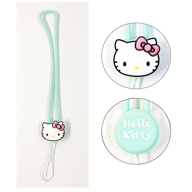 GARMMA Hello Kitty & My Melody Anti-lost Silicone Strap Universal Lanyard