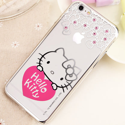 X-Doria Hello Kitty Engage Icon Diamonds Hard PC Case for Apple iPhone 6S/6