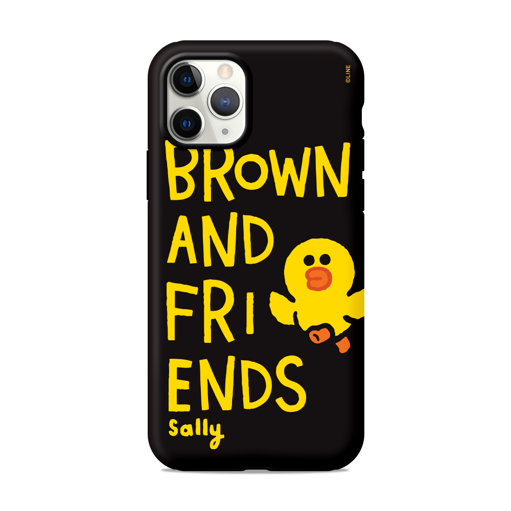 Line Friends Dual Layer TPU+PC Shockproof Guard Up Case Cover