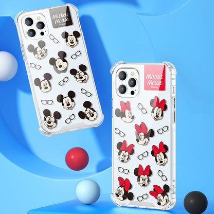 UKA Disney Shockproof Air Cushion TPU+PC Clear Back Case Cover