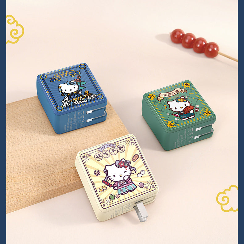 UKA Hello Kitty CNY Cube 30W PD Type-C + USB Dual Output Fast Charger