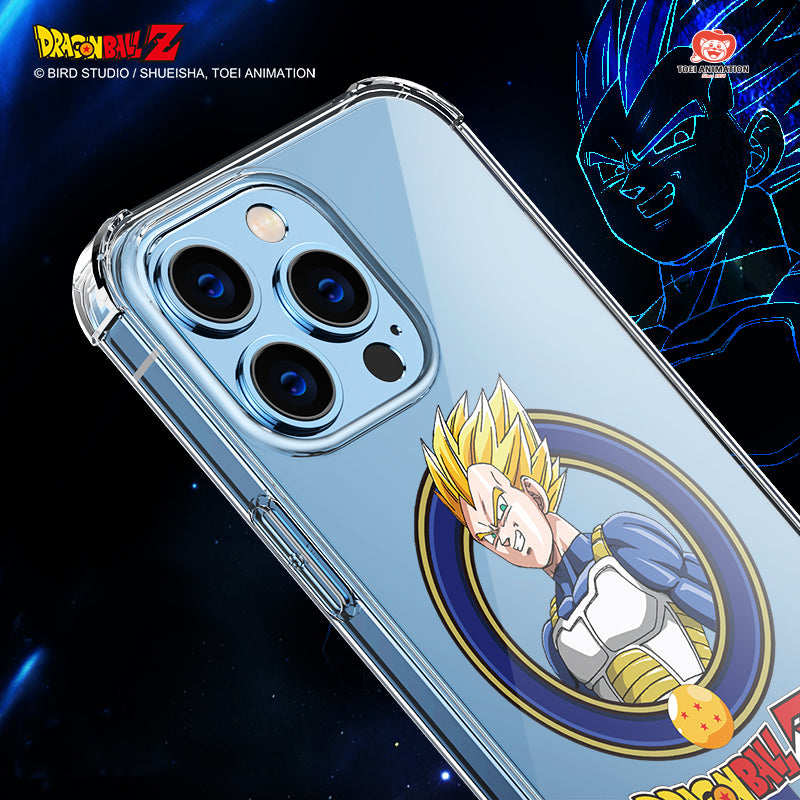 UKA Dragon Ball Z Anti-fall Clear PC+TPU Magnetic MagSafe Case Cover