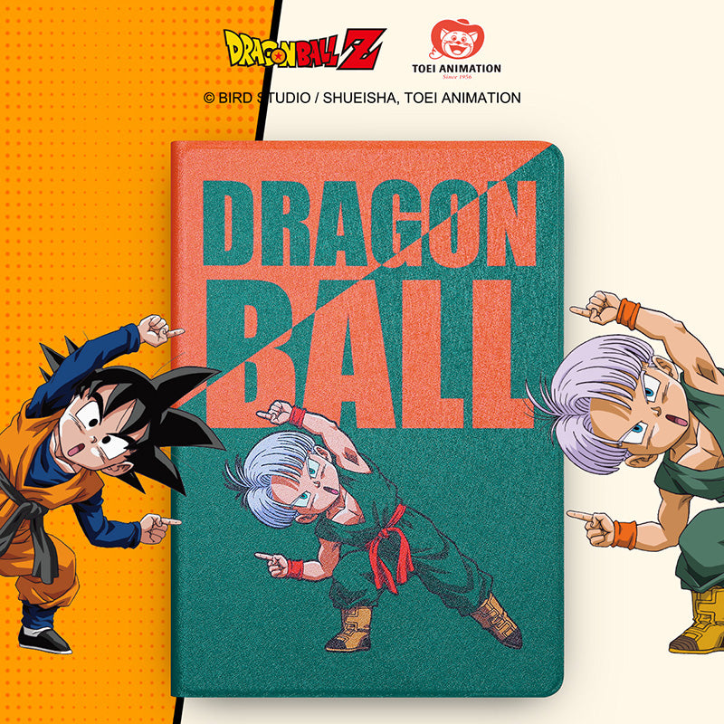 UKA Dragon Ball Z Auto Sleep Folio Stand Silk Leather Case Cover