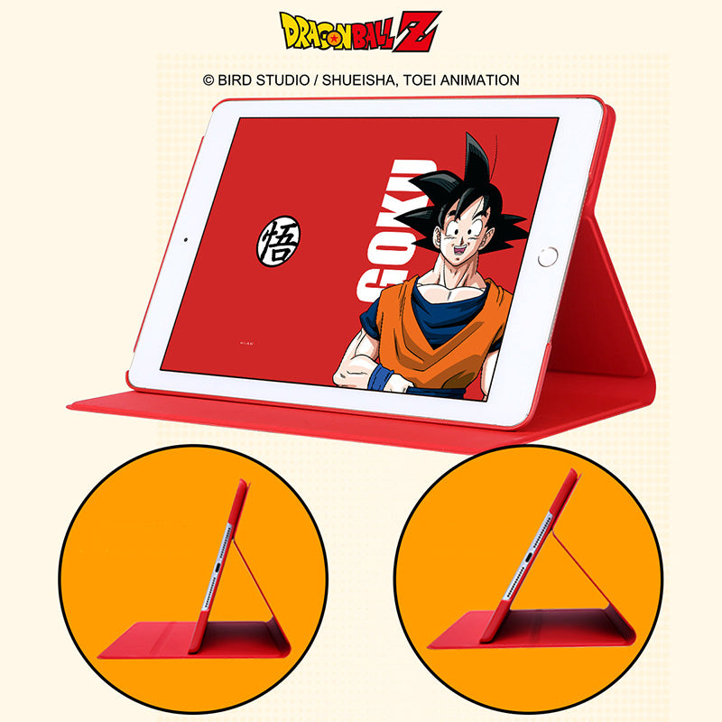 UKA Dragon Ball Z Auto Sleep Folio Stand Silk Leather Case Cover