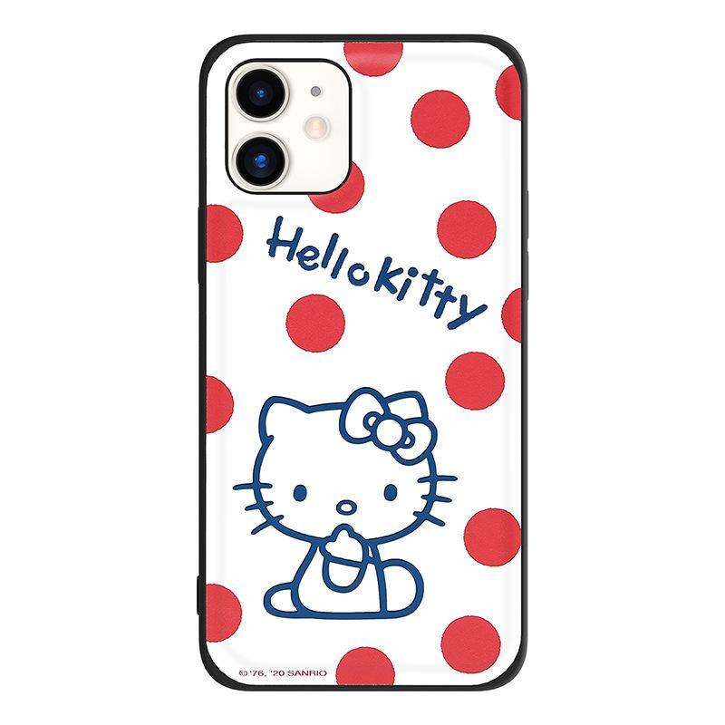 UKA Hello Kitty Skin Feel TPU+Leather Back Case Cover - Armor King Case