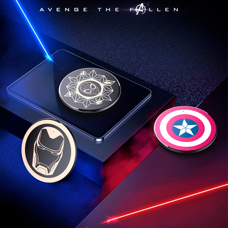 UKA Marvel Avengers 10W Fast Charging Pad Wireless Charger