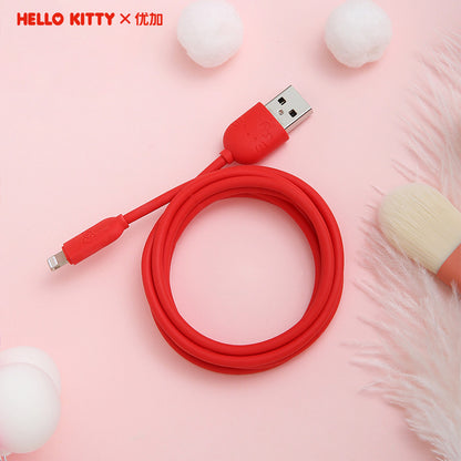 UKA Hello Kitty 1.2M 5V/2.4A Apple Lightning Cable