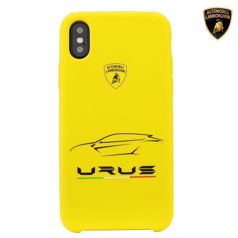 Automobili Lamborghini URUS D5 Silky Soft-touch Silicone Case for Apple iPhone XS/X - Armor King Case